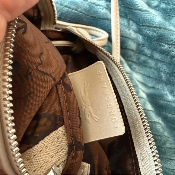 Longchamp Le Pliage Cuir Leather Crossbody - Picture 7 of 12